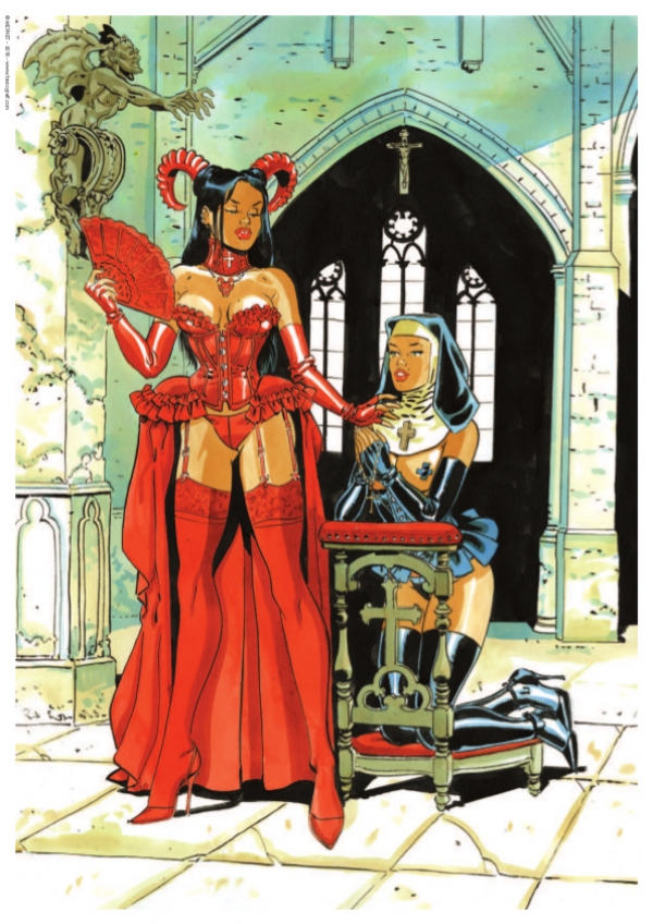 Dans l'église il fait chaud